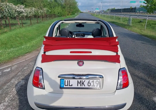 Fiat 500 cena 32900 przebieg: 169000, rok produkcji 2014 z Mogilno małe 137